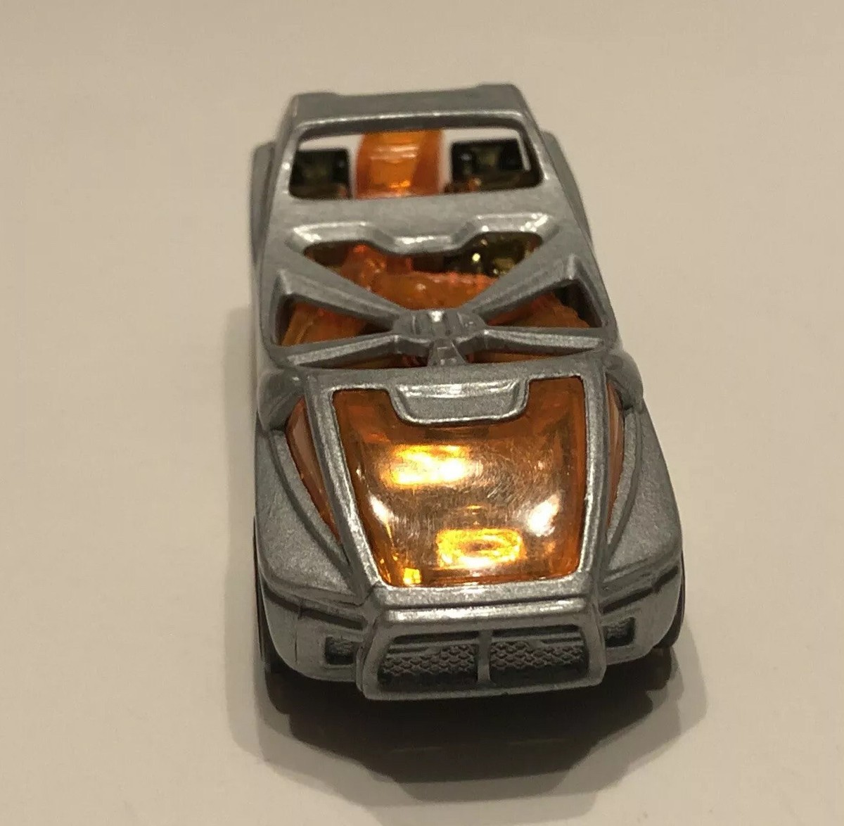 Hotwheels Futuristic 1186 J3276 Silver Orange | eBay