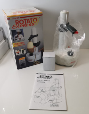 Rotato Express  Starfrit Opened Box Peels Fruits & Vegetables New