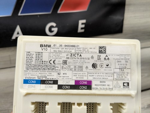 OEM BMW G01 G12 G20 G26 G30 F90 F97 BDC Body Domain Control Control Module Unit - Picture 15 of 16