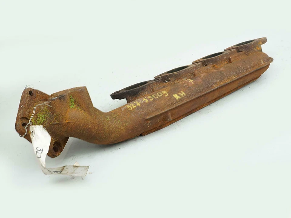 1998 - 1999 Jaguar Xj8 Exhaust Manifold Engine Compartment Wo Egr Valve Right — 第 3/4 张图片