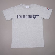 Vintage 90s Pepsi Generation Next Single Stitch T Shirt Men Medium Gray Made USA