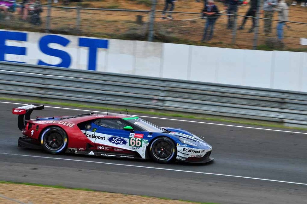 Ford GT No66 2018 Le Mans 24h motorsport photo print