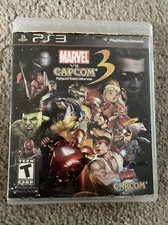 Marvel vs. Capcom 3: Fate of Two Worlds, Playstation 3 Game Complete With Manual