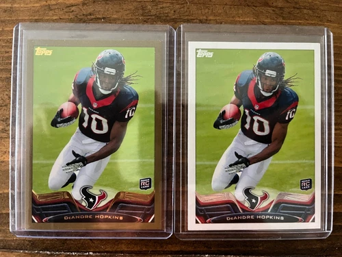 2013 Topps DeAndre Hopkins RC RARE Gold SP Short Print #/2013 Plus Base Rookie