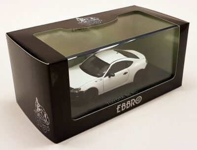 Ebbro 1/43 - Toyota 86 RC Satin White Pearl Diecast Model Car | eBay