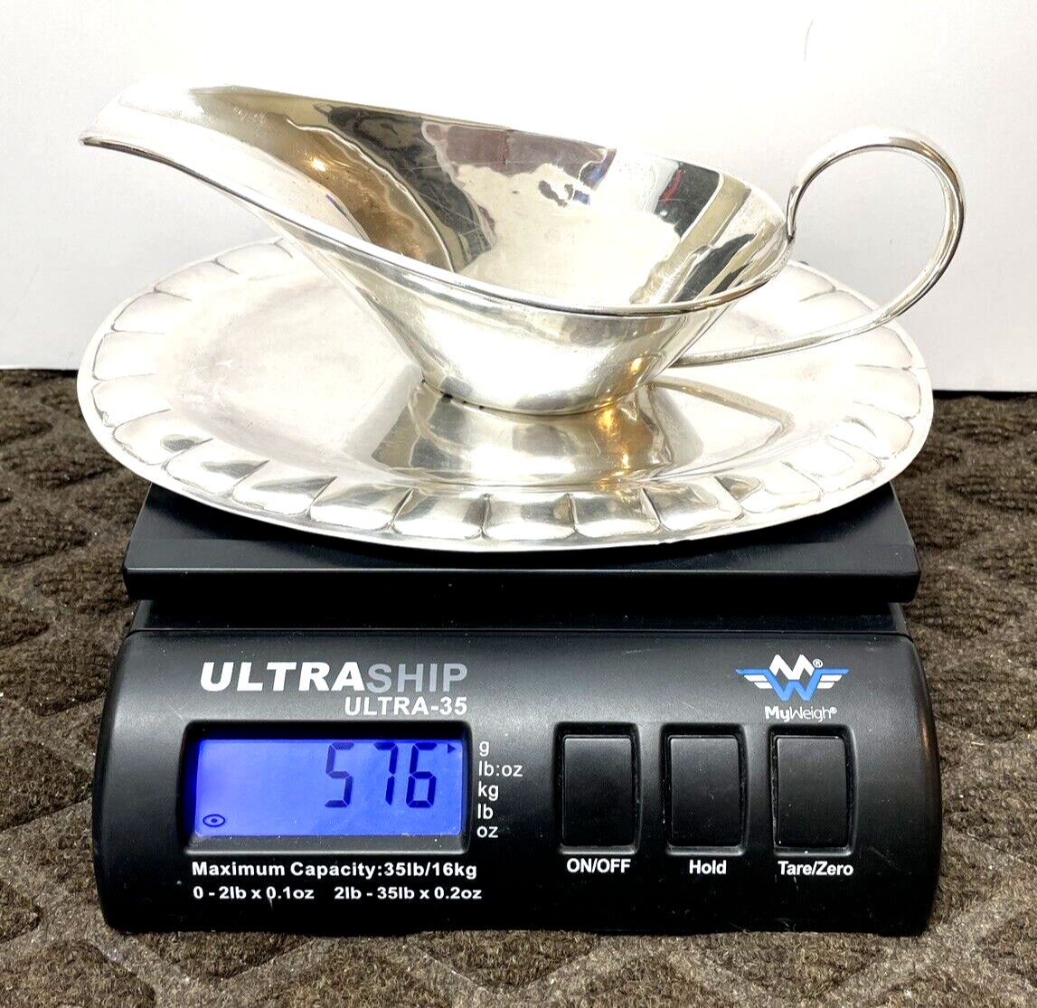 Sterling Silver Sanborns Mexico Gravy Boat + Oval Tray 576 gram | eBay