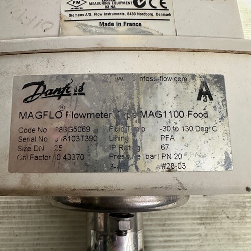 Siemens SITRANS F M MAGFLO MAG6000 7ME6920-1AA30-1AA0 Food Flow Meter MAG1100 1" - Bild 2 von 11