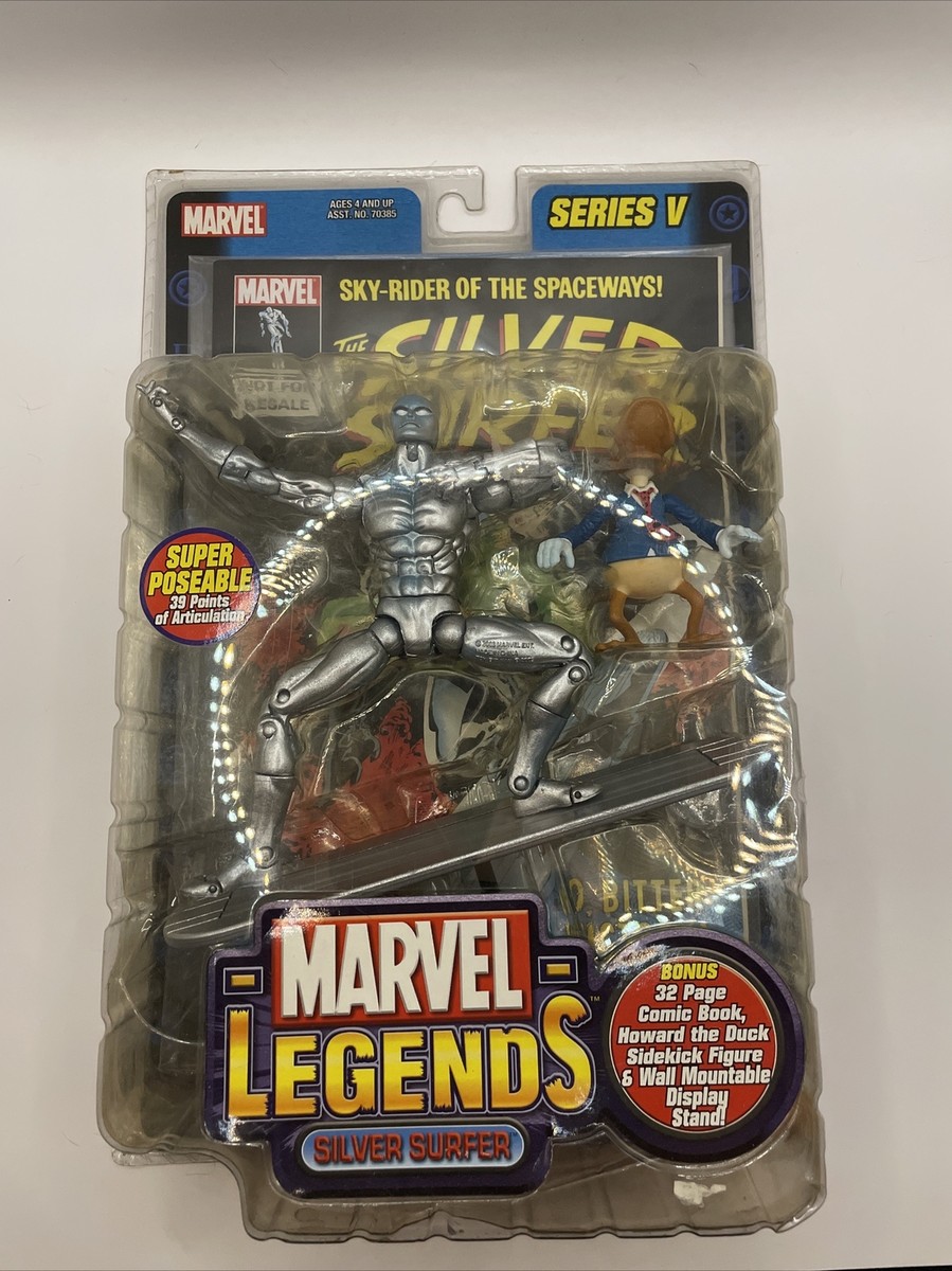 Marvel Legends Series V Silver Surfer Action Figure for sale