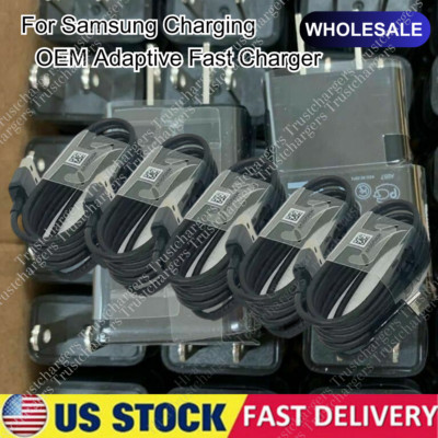 Fast Charger Adapter USB Type C Charging Cable For Samsung Galaxy S23 S10 S9 Lot