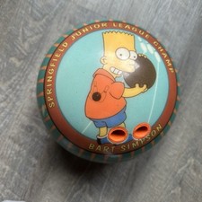 THE SIMPSONS BART 7lb  BOWLING BALL Viz-a-ball