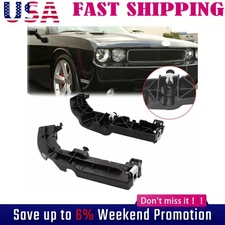 Bumper Bracket For 2008-2021 Dodge Challenger Set of 2 Front Left & Right Side
