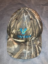 Valero Gas Station Refinery Crew Work CAMO Adjustable Hat Made In USA