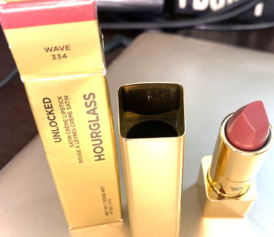 Hourglass Unlocked Satin Creme Lipstick-(WAVE) NIB!