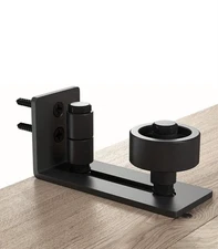 Sliding Barn Door Floor Guide for Bottom Adjustable Roller - 8 Setup Options ...