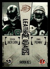 2004 Playoff Hogg Heaven #LQ-24 Jackson/Perry/Jones/Bell Leather Quads #/1250