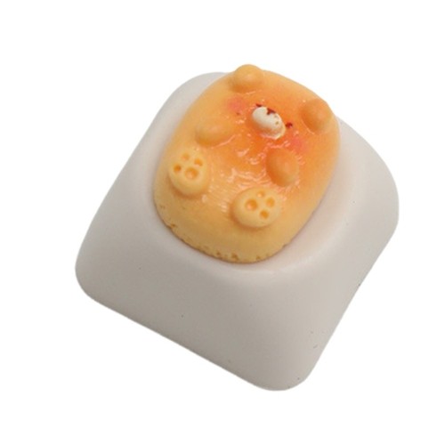 Cartoon Bear 3D Resin ESC Keycaps For Mechanical Keyboards Enhances Typing Fun - Afbeelding 4 van 10