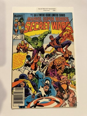 Marvel Super Heroes Secret Wars #1 Newsstand First Print