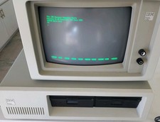 Vintage IBM PC 5150 Personal Computer TESTED - Powers On  2B 
