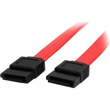 Startech 6in Sata Serial Ata Cable - Male Sata - Male Sata - 6 - Red sata6 "