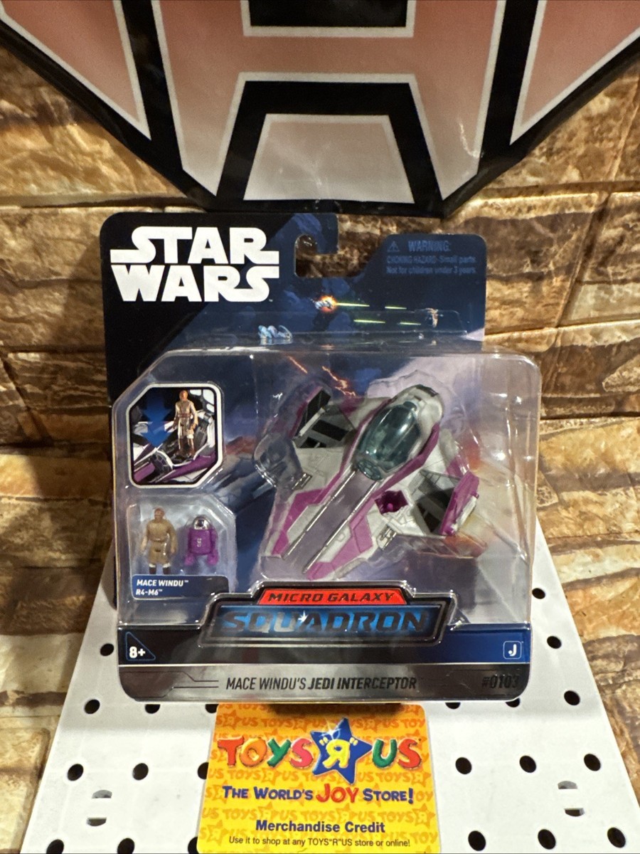 Star Wars Micro Galaxy Squadron Series 5 Mace Windu's Jedi