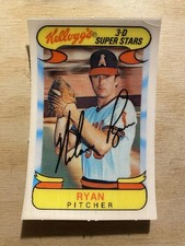 1978 Kellogg's 3-D Baseball Super Stars #51 Nolan Ryan HOF