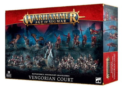 Games Workshop Age of Sigmar Battleforce: Soulblight Gravelords Vengorian Court
