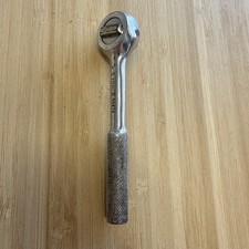 S-k Tools Chrome Ratchet 40970 Usa 14 Drive 4-12 Knurled Handle S-k Tools Chrome Ratchet 40970 Usa 14 Drive 4-12 Knurled Handle