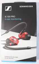 Sennheiser IE 100 PRO - In-Ear Pro Monitors Wired RED   New Sealed - Ships Fast