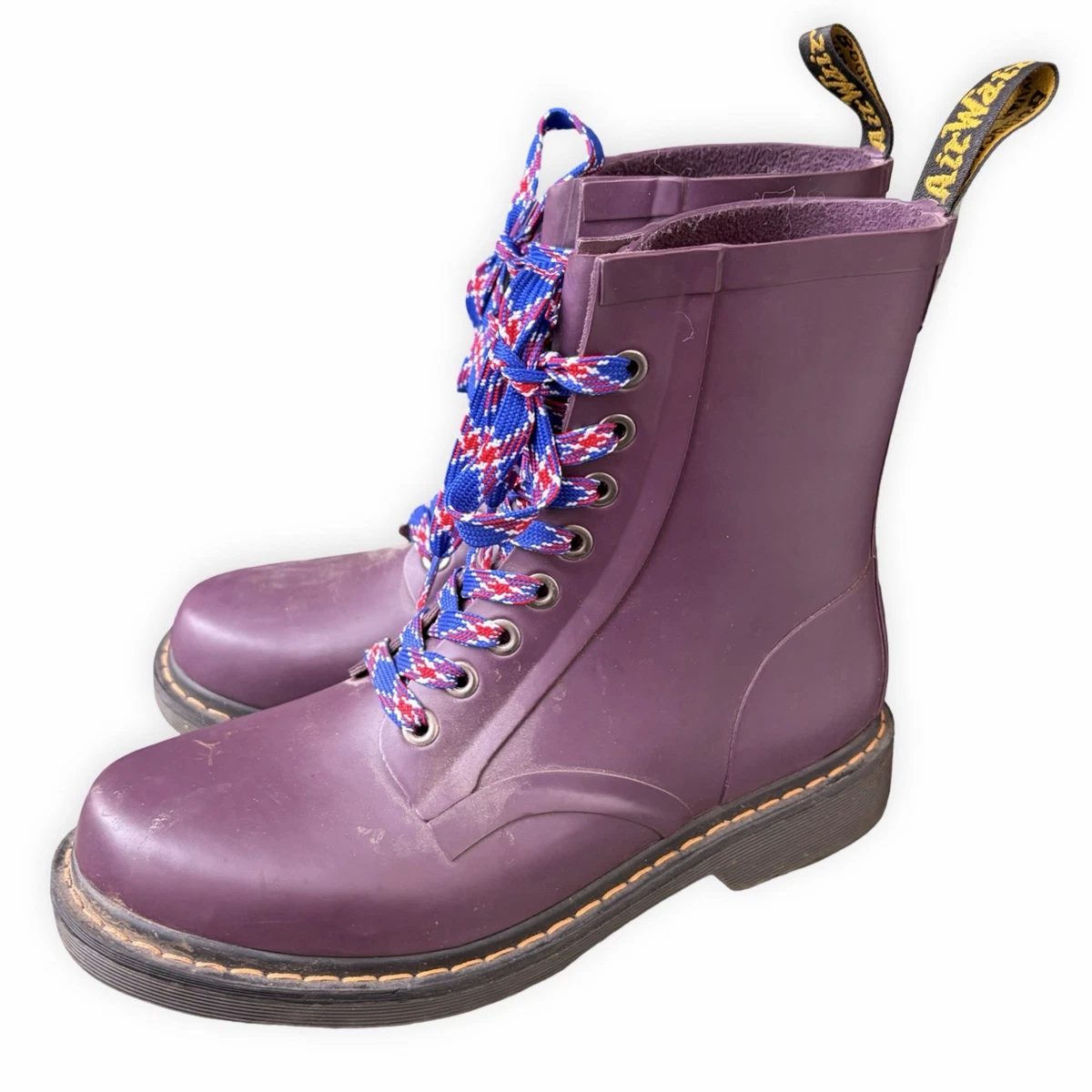 Dr. Martens Purple Boots for Women for sale | eBay