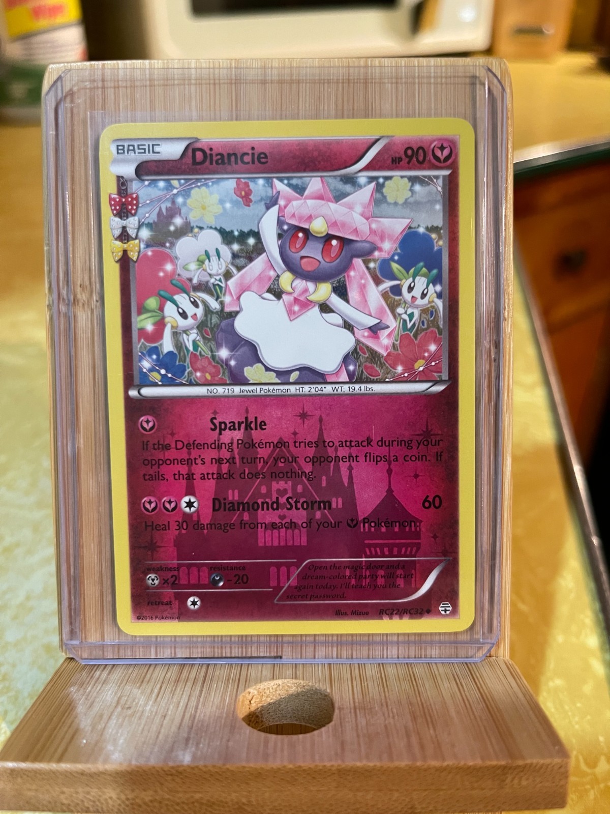 Pokemon TCG Diancie HOLO RC22/RC32 XY Generations Radiant Collection Rare! NM
