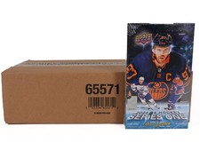 2024/25 UPPER DECK SERIES 1 HOCKEY HOBBY 12-BOX CASE