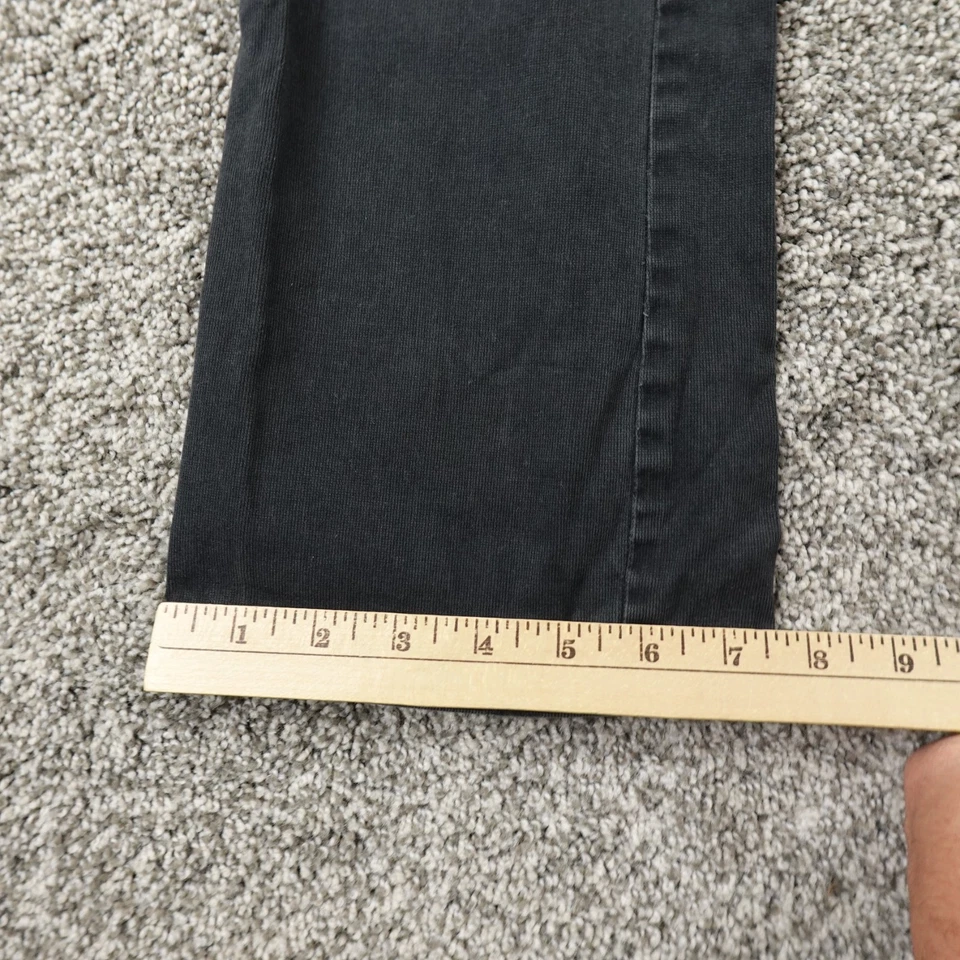 Antiga Calça Hollister Feminina 1 Calça Chino Preta Cintura Baixa Bota Flare Elástica Y2K - Imagem 2 de 4