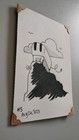 Original Signed Drawing Toaster Explore Nature Adventure Cute From Book 4x6 OOAK — photo 2