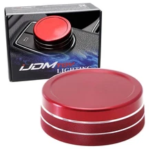 Red Center Console Knob Wheel Cover For Mercedes A B C E S CLA GLA GLK ML etc