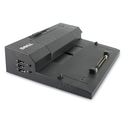 Dell Profi Dockingstation PR03X Port Replicator E-Port DisplayPort DVI VGA 5xUSB