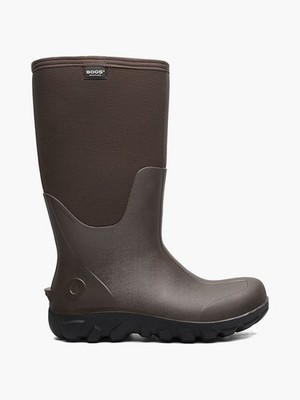 Bogs Classic Seamless Tall Men's Rain Boots, Brown, M13