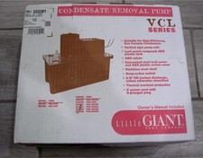 NEW Little Giant 553201 VCL-24ULS Condensate Removal Pump, 1/18hp, 115V, 3000rpm