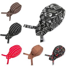 Unisex Chef Hat Adjustable Cooking Hat Kitchen Restaurant Waiter Work Hats UK