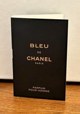 CHANEL BLEU DE CHANEL PARFUM POUR HOMME Spray 1.5ML .05OZ New FRESH Sample