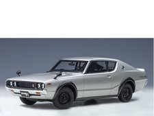 AUTOart 77471 1/18 Nissan Skyline 2000 GT-R KPGC110 Silver Diecast Model