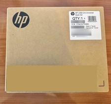 HP USB-C / USB-A Universal Dock G2 P/N 5TW13UT ABA   Factory Boxed  Power Adapt