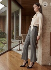 Gucci Wool Slight Flare Pants Size 42 US 6
