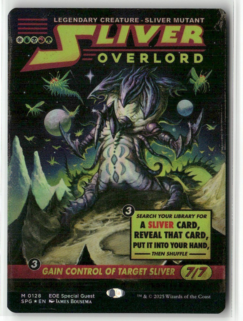 MTG　Sliver Overlord スリヴァーの 首領　foil　SPG Sliver Overlord SCG #139 Foil – Bootleg Mage