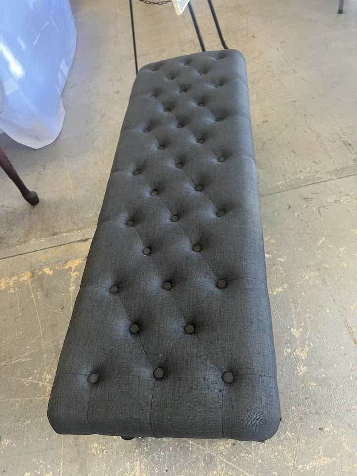 Gray Bench - Image 4 of 4