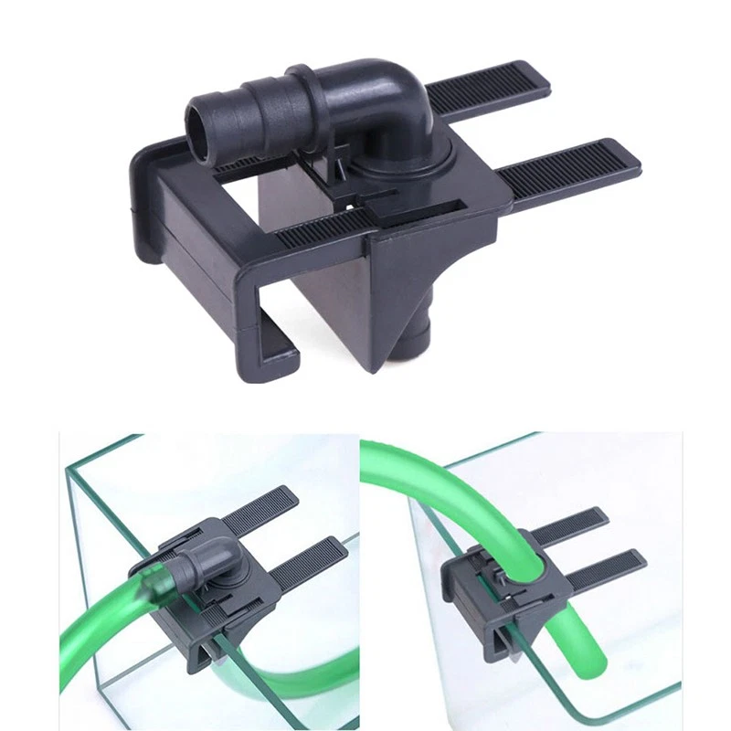 Aquarium Water Pipe Connector Fish Tank Mount Holder Inflow Outflow Stretchay3