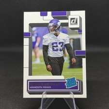 2022 Panini Donruss - Rated Rookie #369 Andrew Booth Jr. (RC) Vikings
