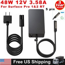 48W 12V 3.58A AC Adapter Charger For Microsoft Surface Pro 1 2  RT Model 1536
