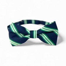 Janie and Jack bow tie boys Blue Green Adjustable 5-11 year old size