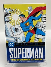 Superman DC Finest Collection Invisible Lex Luthor DC Comics TPB New