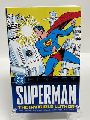 Superman DC Finest Collection Invisible Lex Luthor DC Comics TPB New